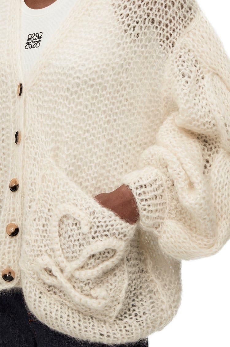 Anagram cardigan in mohair