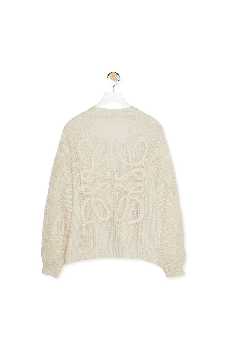 Anagram cardigan in mohair