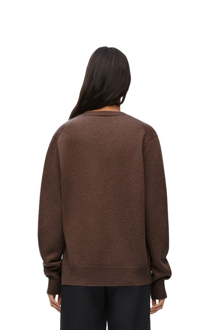 Asymmetric cardigan in cashmere