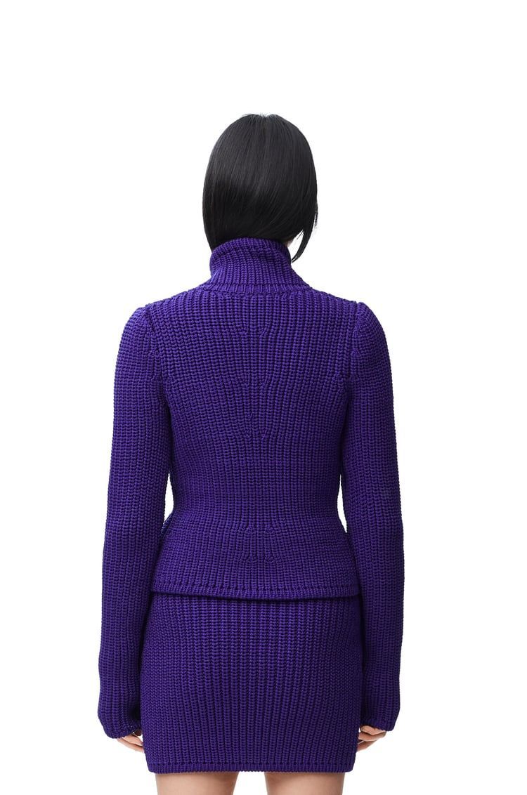 Jacket in technical knit