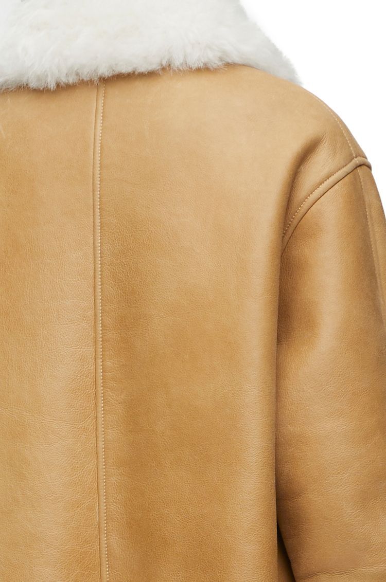 Jacket in shearling