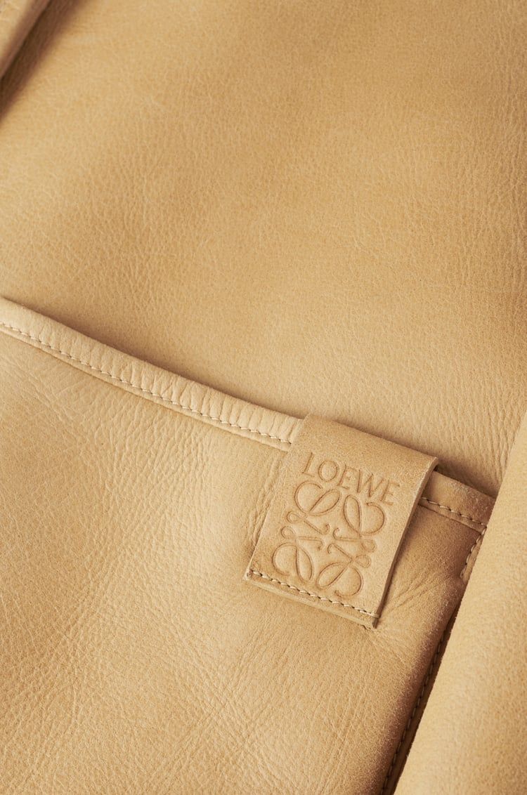 Jacket in shearling