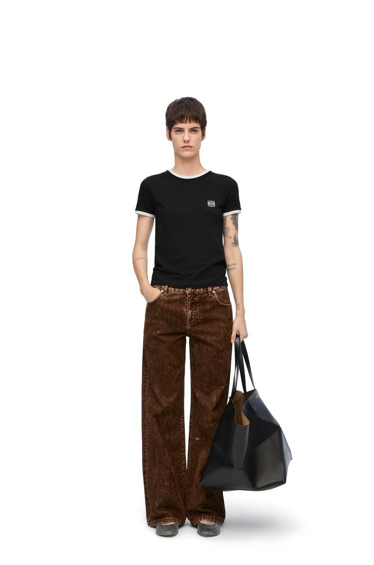 Slim fit T-shirt in cotton