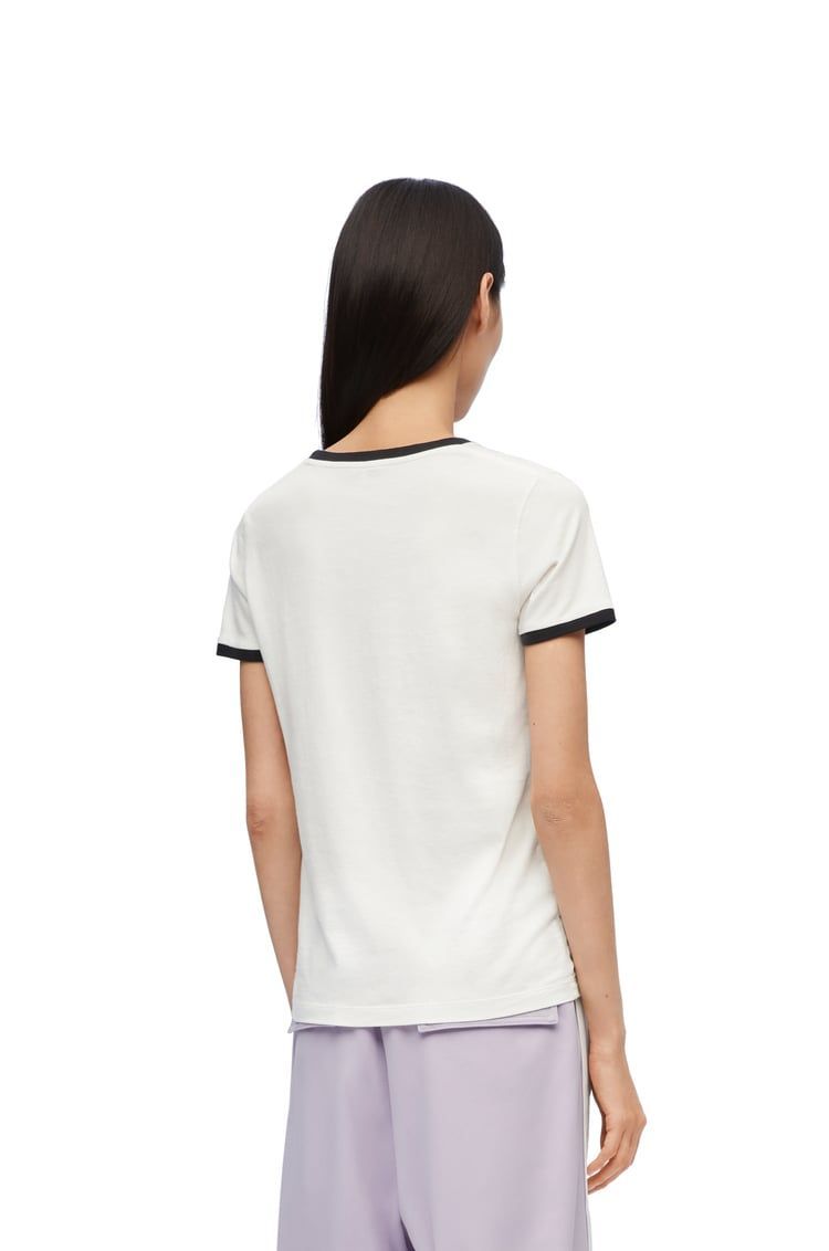 Slim fit T-shirt in cotton