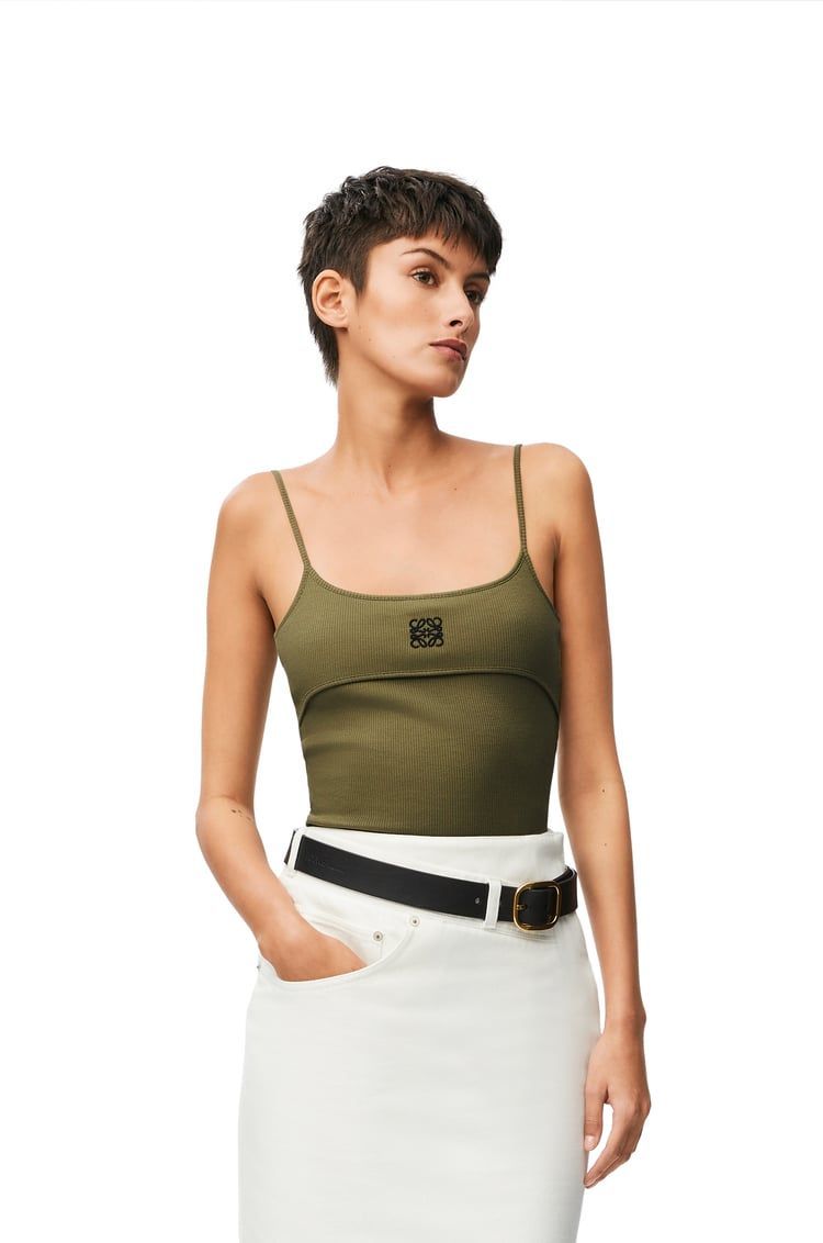 Anagram strappy top in cotton
