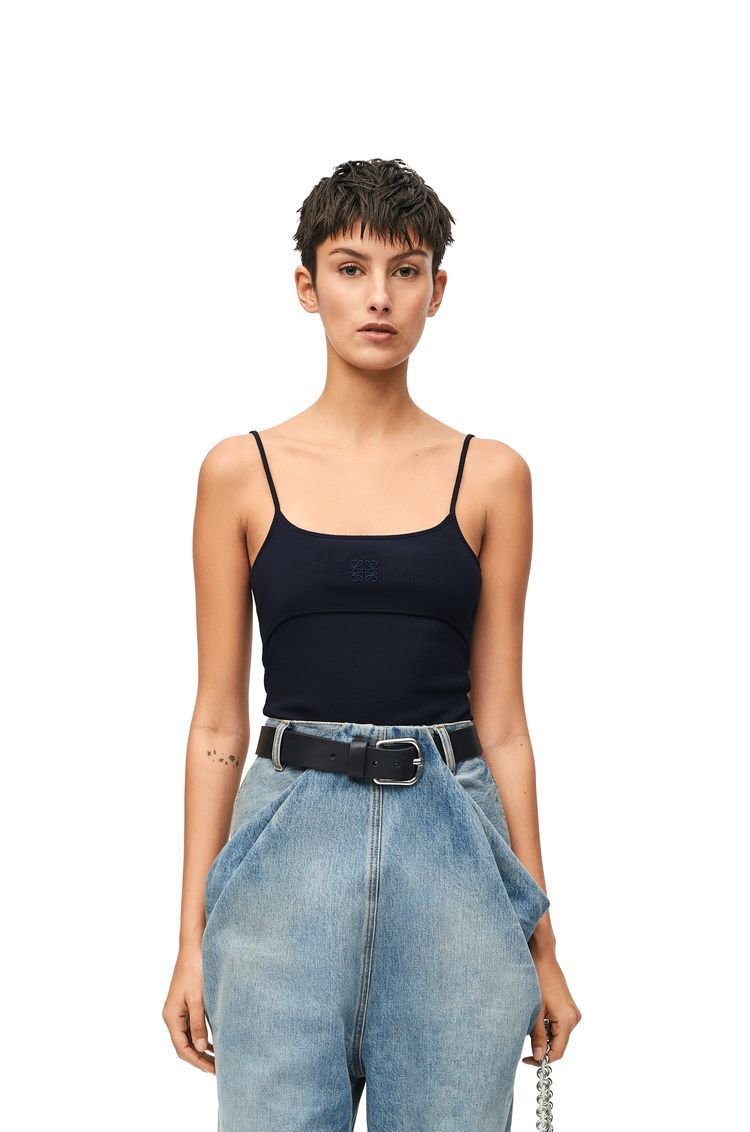 Anagram strappy top in cotton