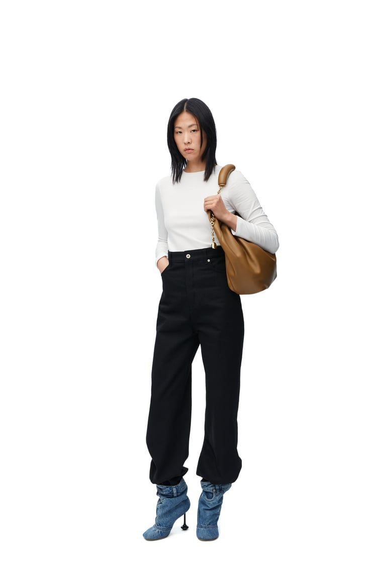 Long sleeve top in modal