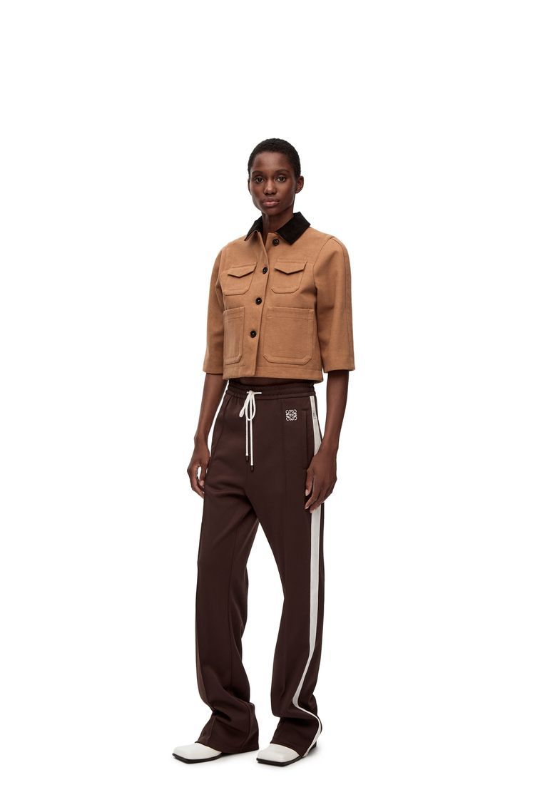 Tracksuit trousers in technical jersey