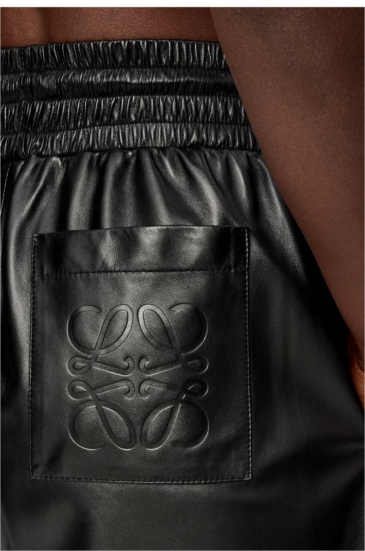 Shorts in nappa lambskin
