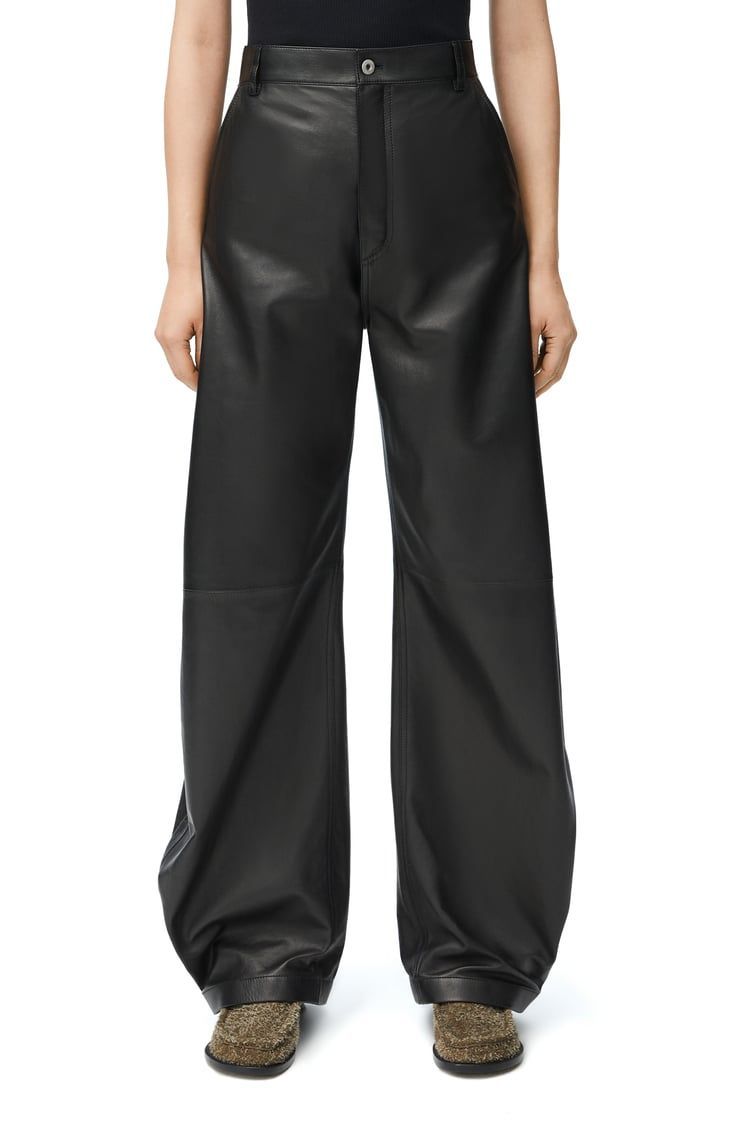 Balloon trousers in nappa lambskin