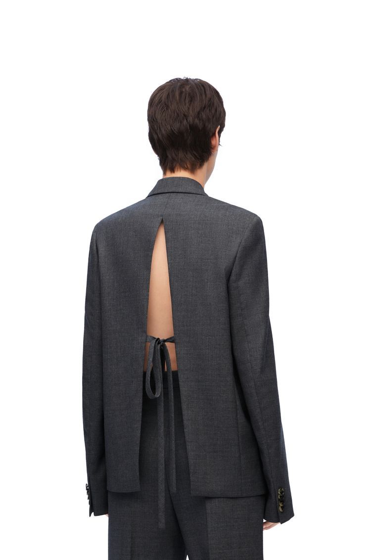 Tailored jacket in wool