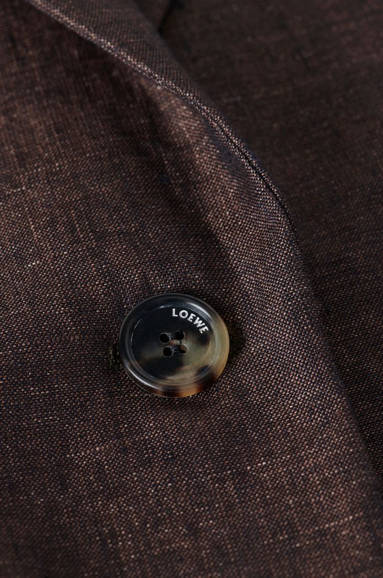 Jacket in linen