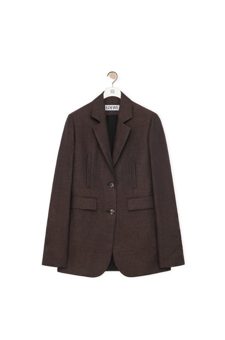 Jacket in linen