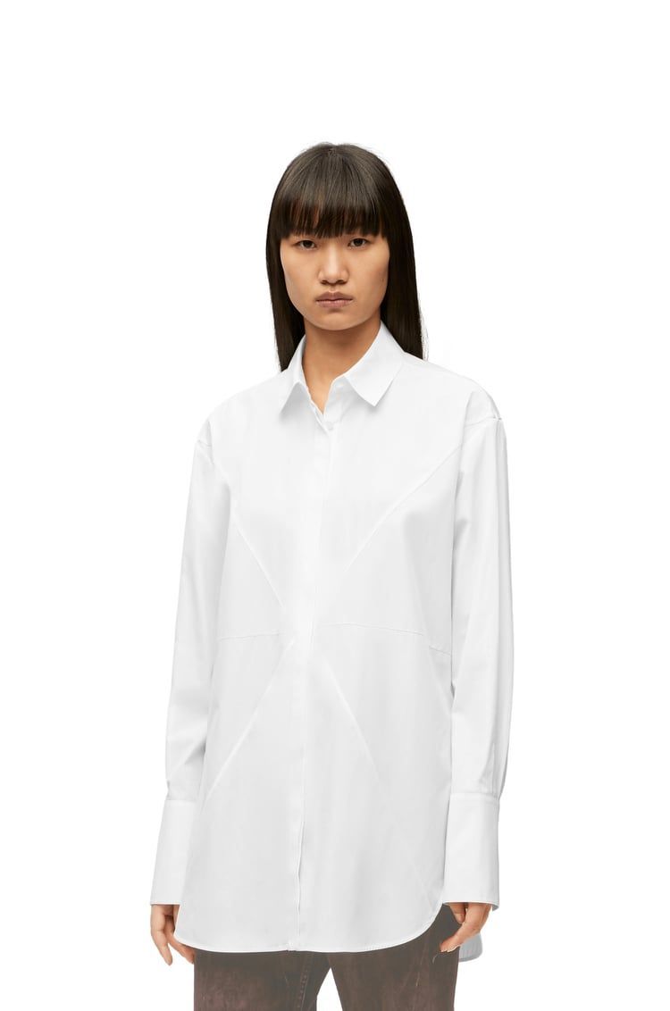 Puzzle Fold shirt in cotton