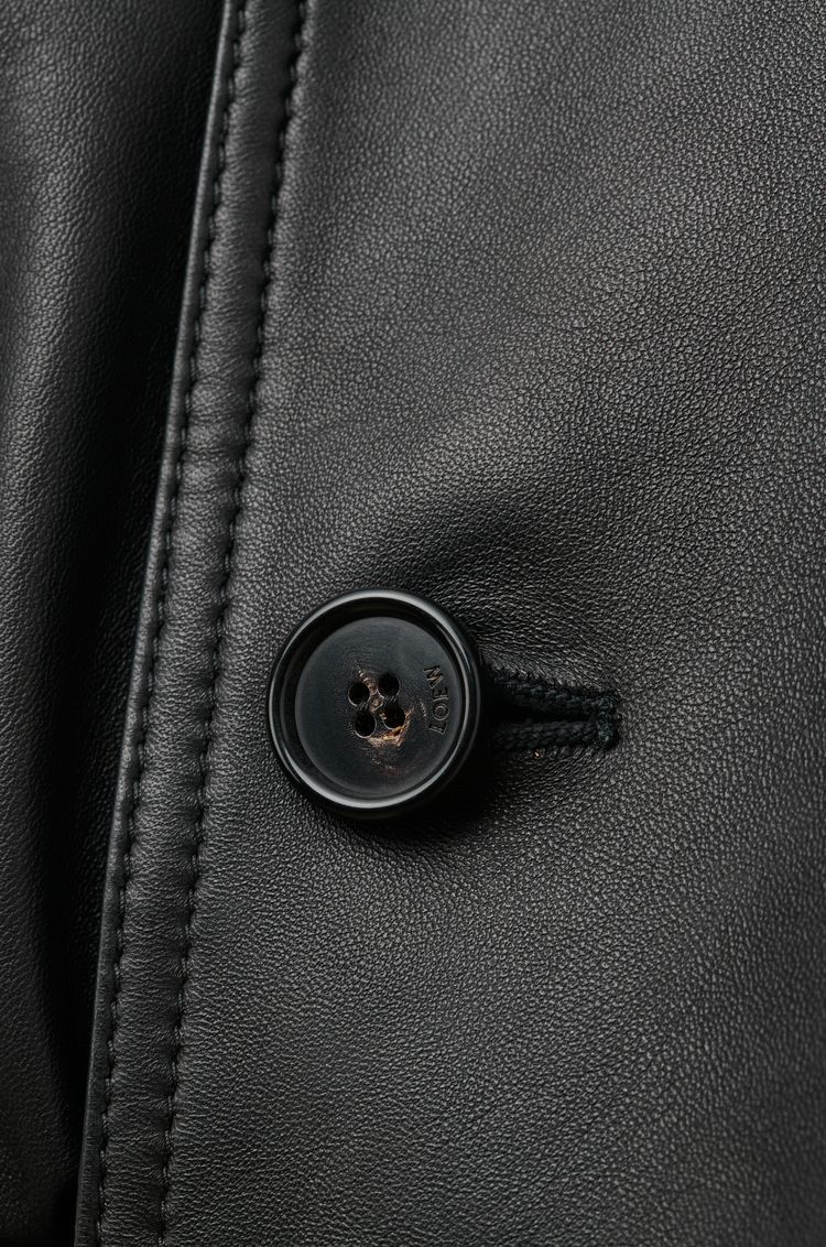 Balloon jacket in nappa lambskin