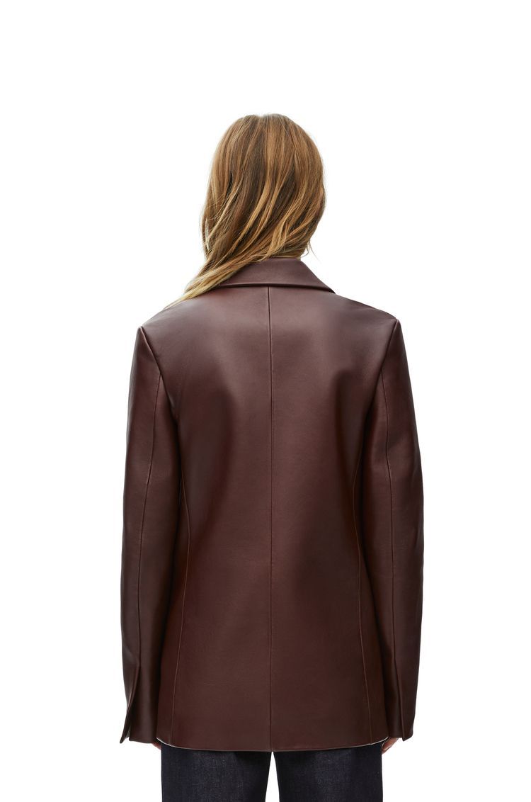 Jacket in nappa lambskin