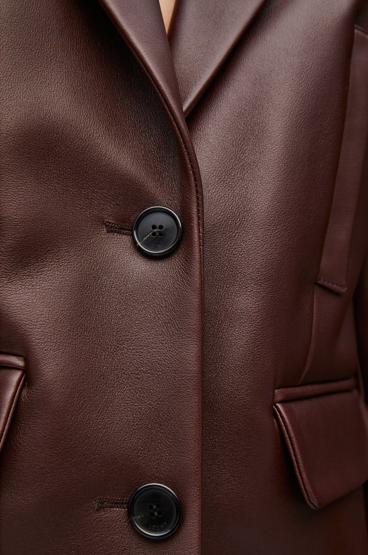 Jacket in nappa lambskin