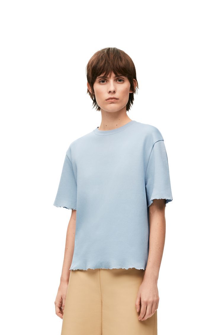 Boxy fit t-shirt in cotton blend