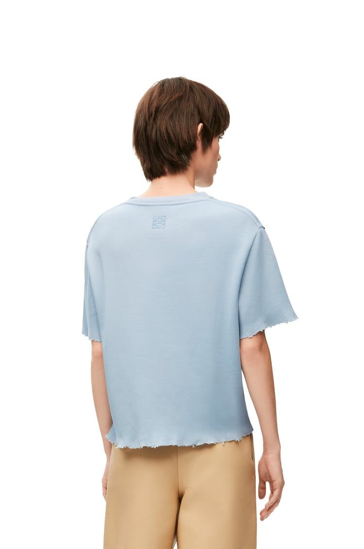 Boxy fit t-shirt in cotton blend