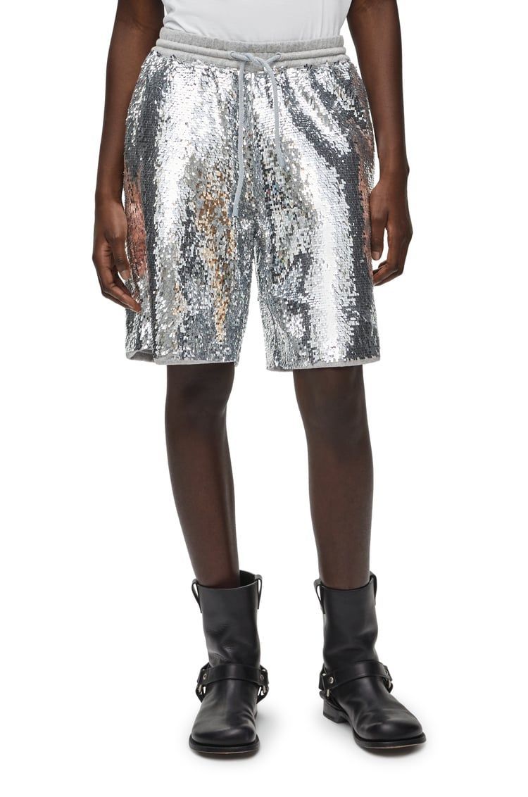 Shorts in sequins