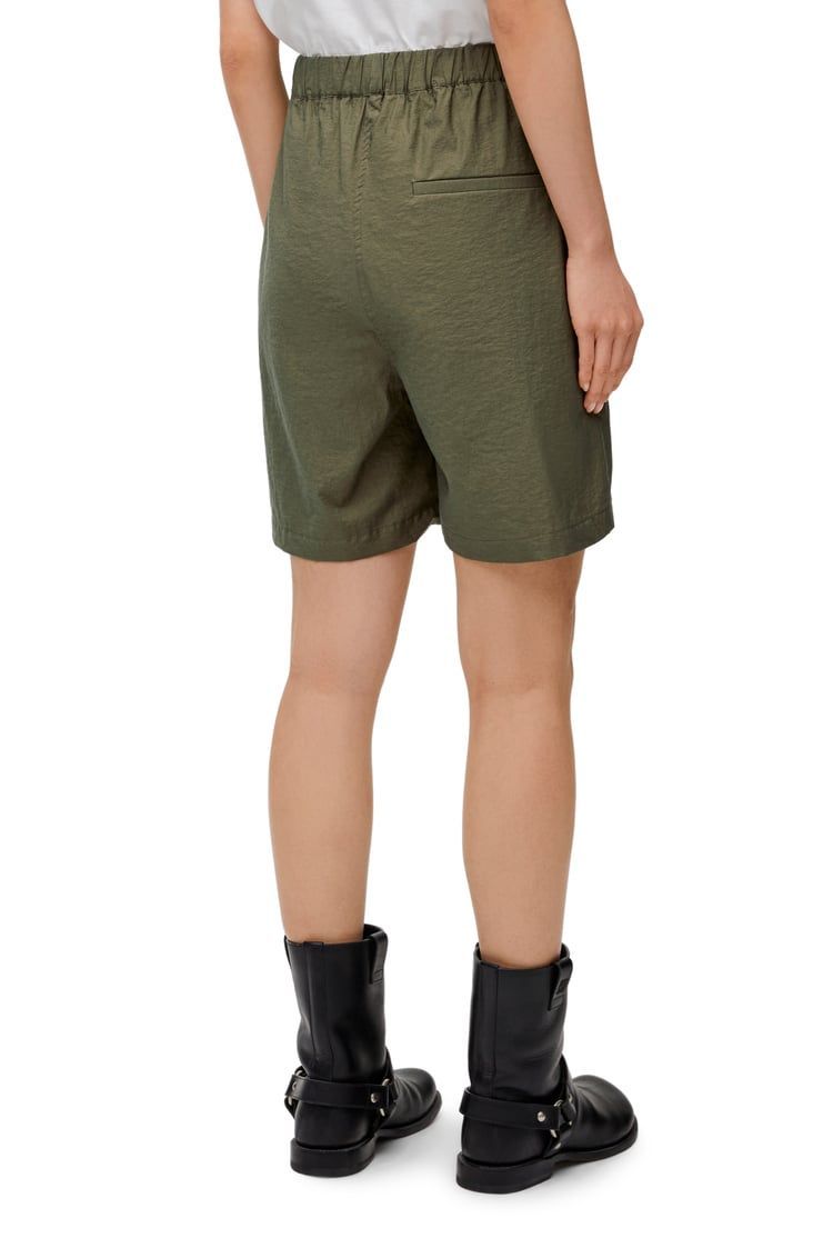 Shorts in cotton blend