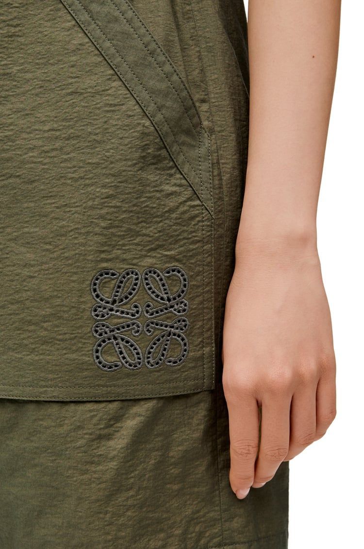 Shorts in cotton blend