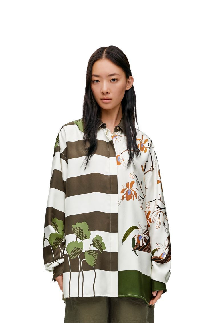 Shirt in silk