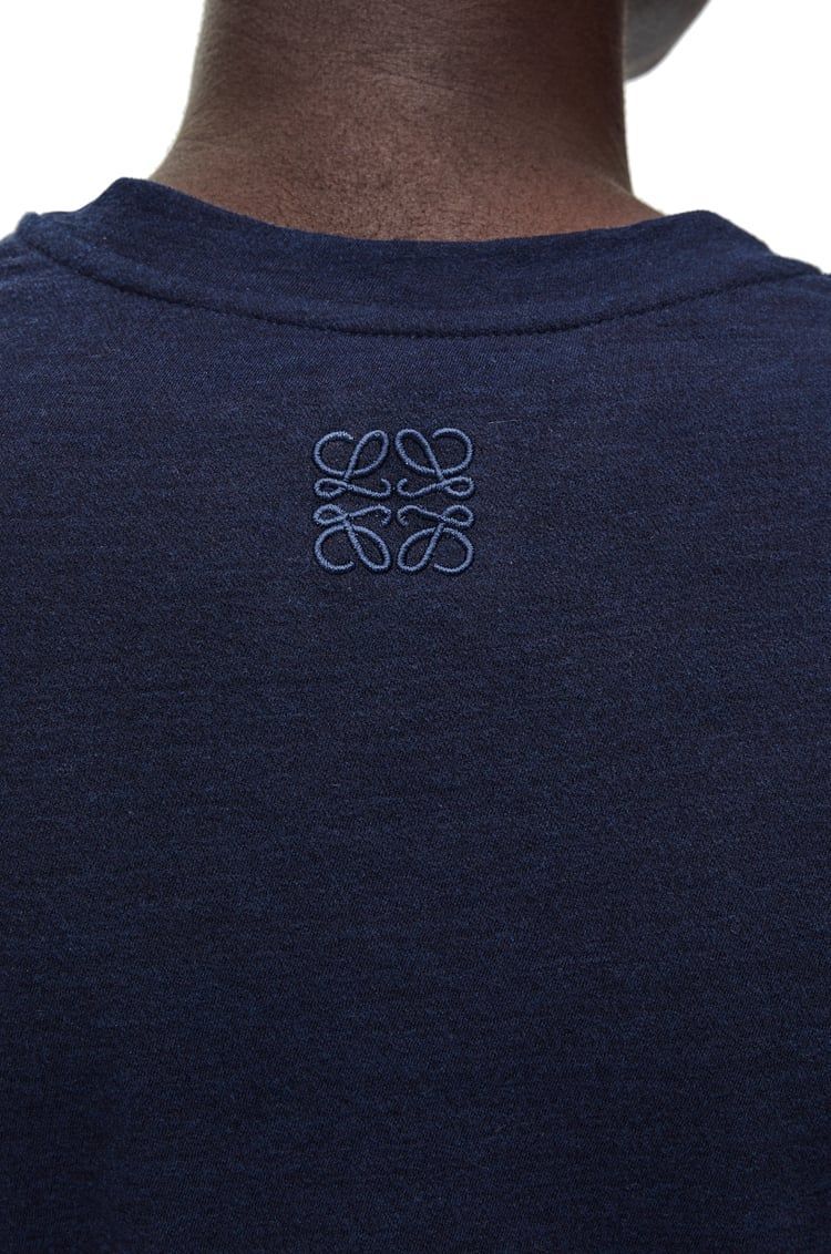 Knot top in cotton blend