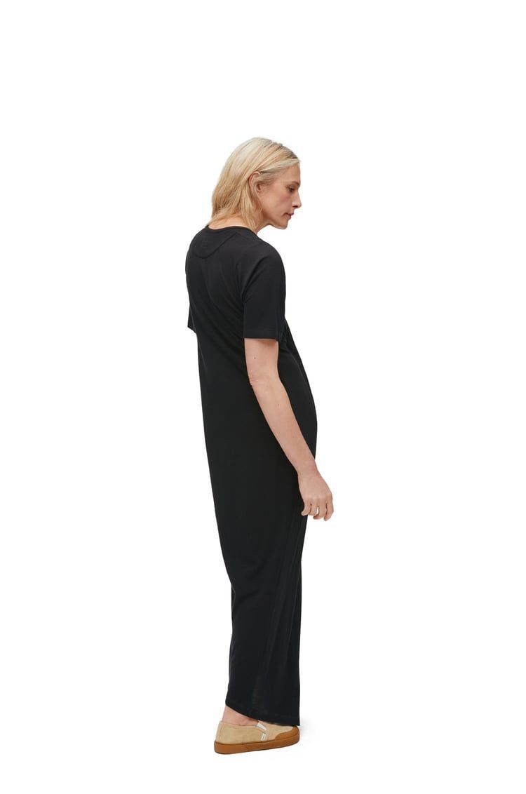 T-shirt dress in cotton blend
