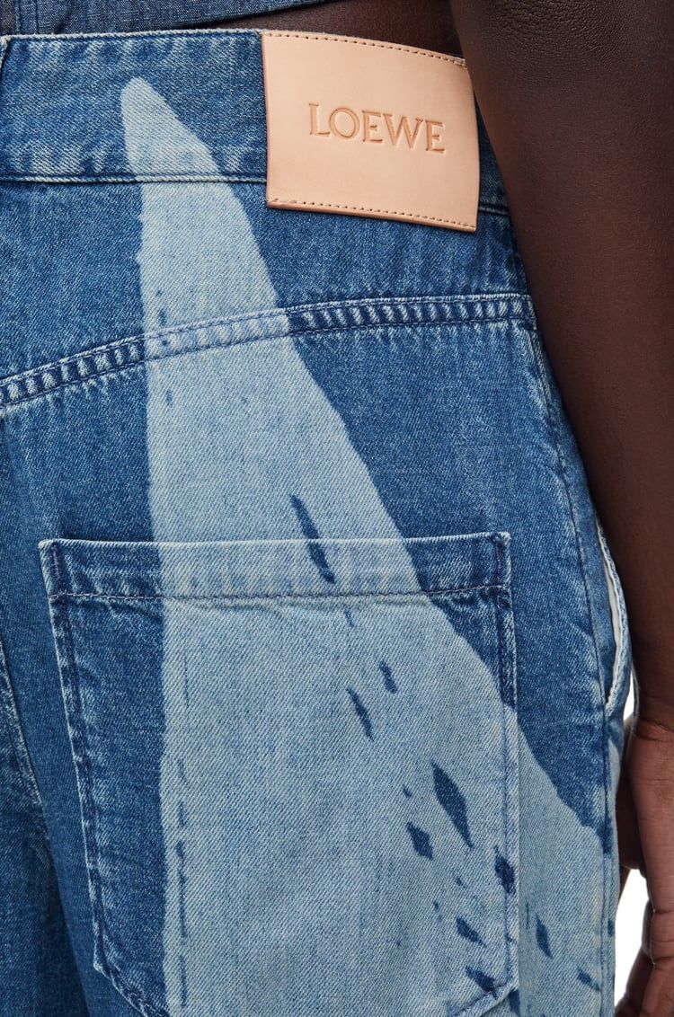Baggy jeans in denim