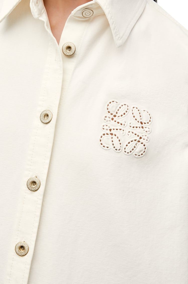 Trapeze shirt in denim