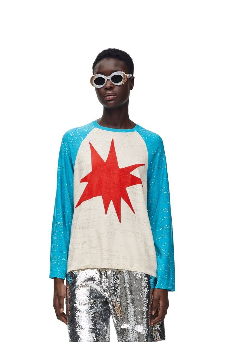 Sweater in silk