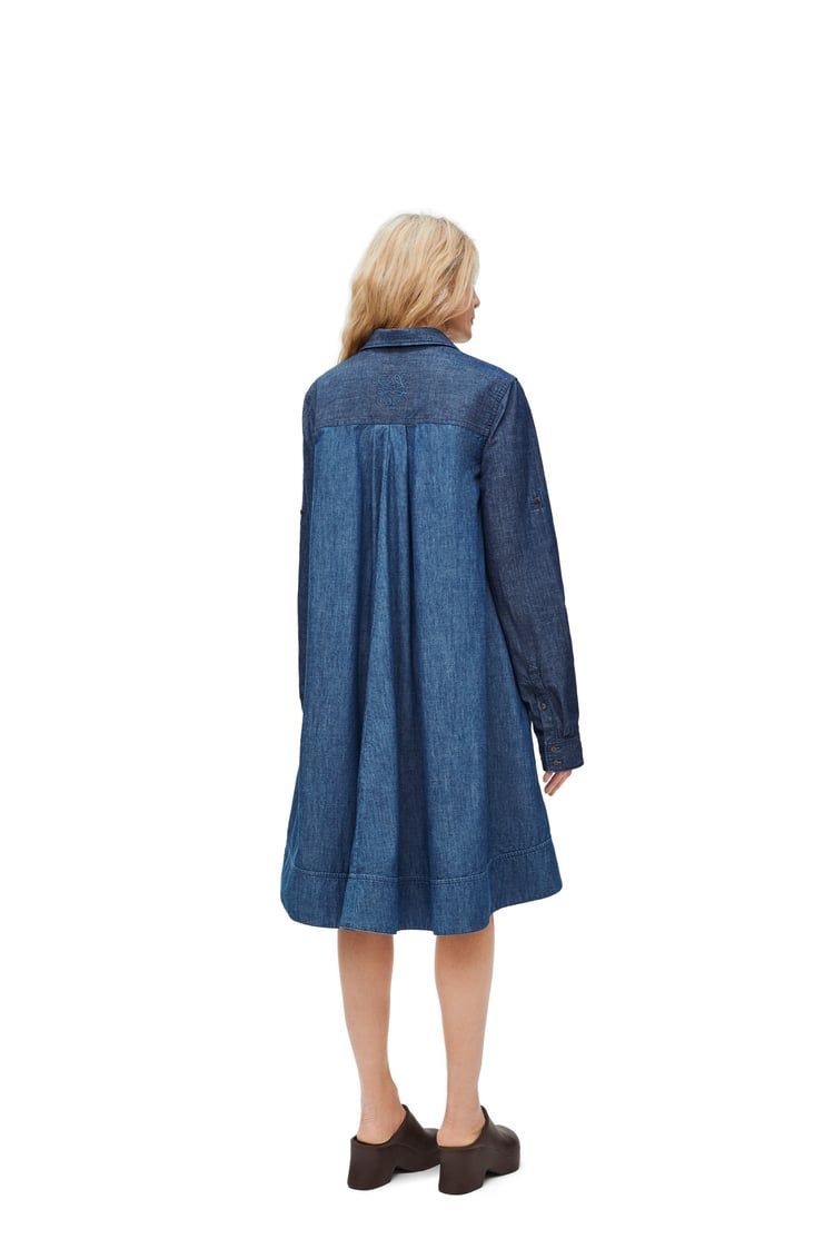 Tunic dress in cotton