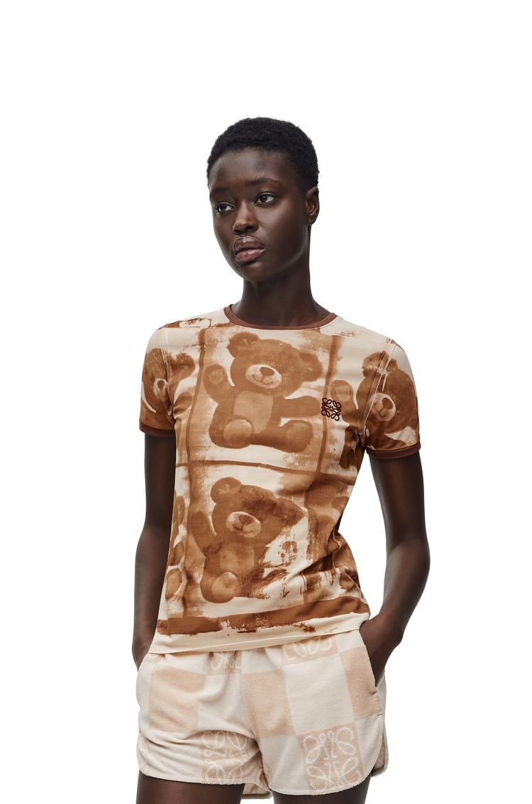 Slim fit t-shirt in cotton