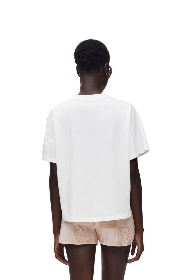 Boxy fit t-shirt in cotton