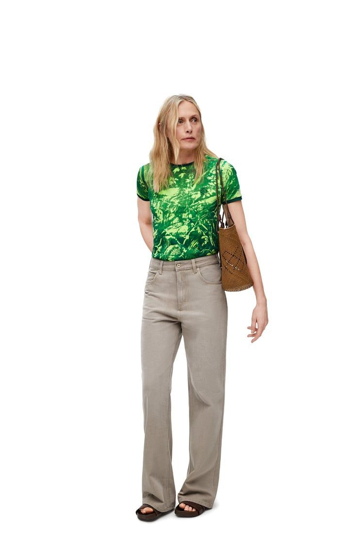 Slim fit t-shirt in cotton