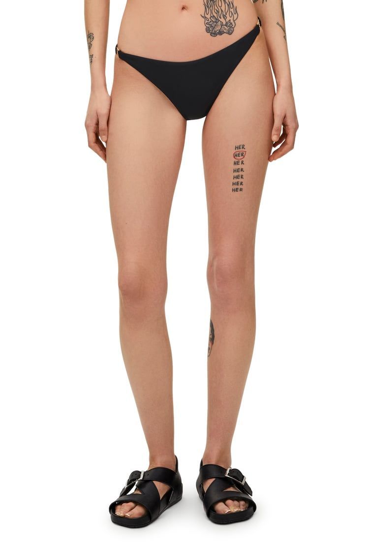 Bikini bottoms in technical jersey
