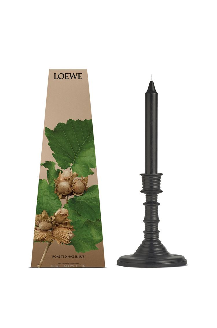 Roasted Hazelnut wax candleholder