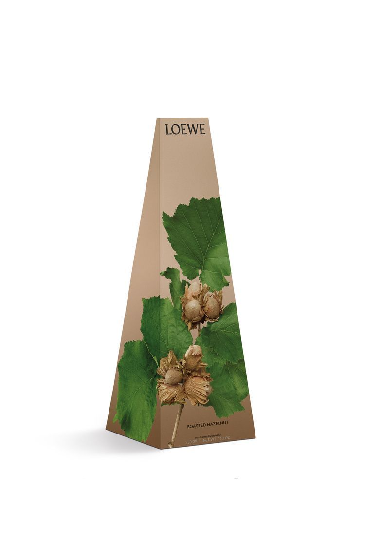 Roasted Hazelnut wax candleholder