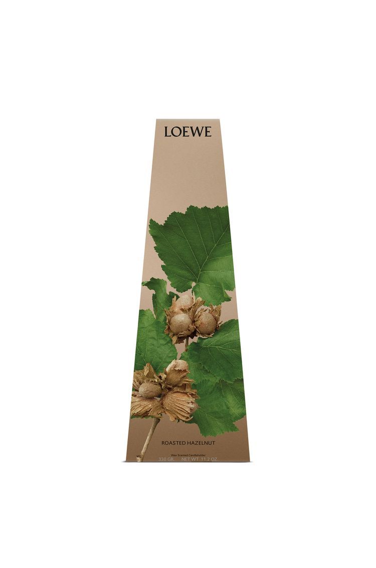 Roasted Hazelnut wax candleholder