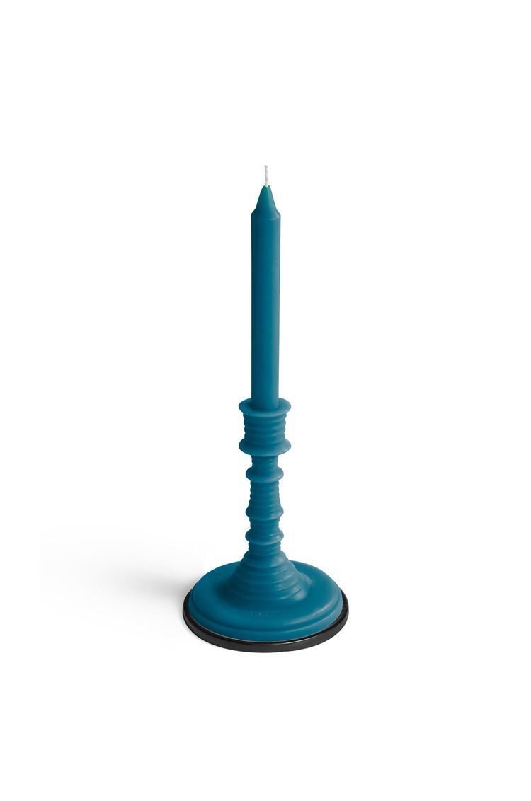 Incense wax candleholder
