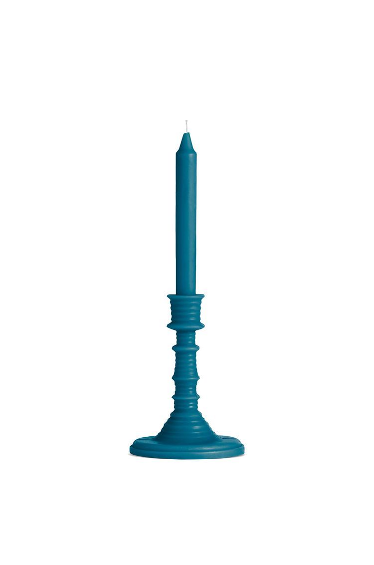 Incense wax candleholder
