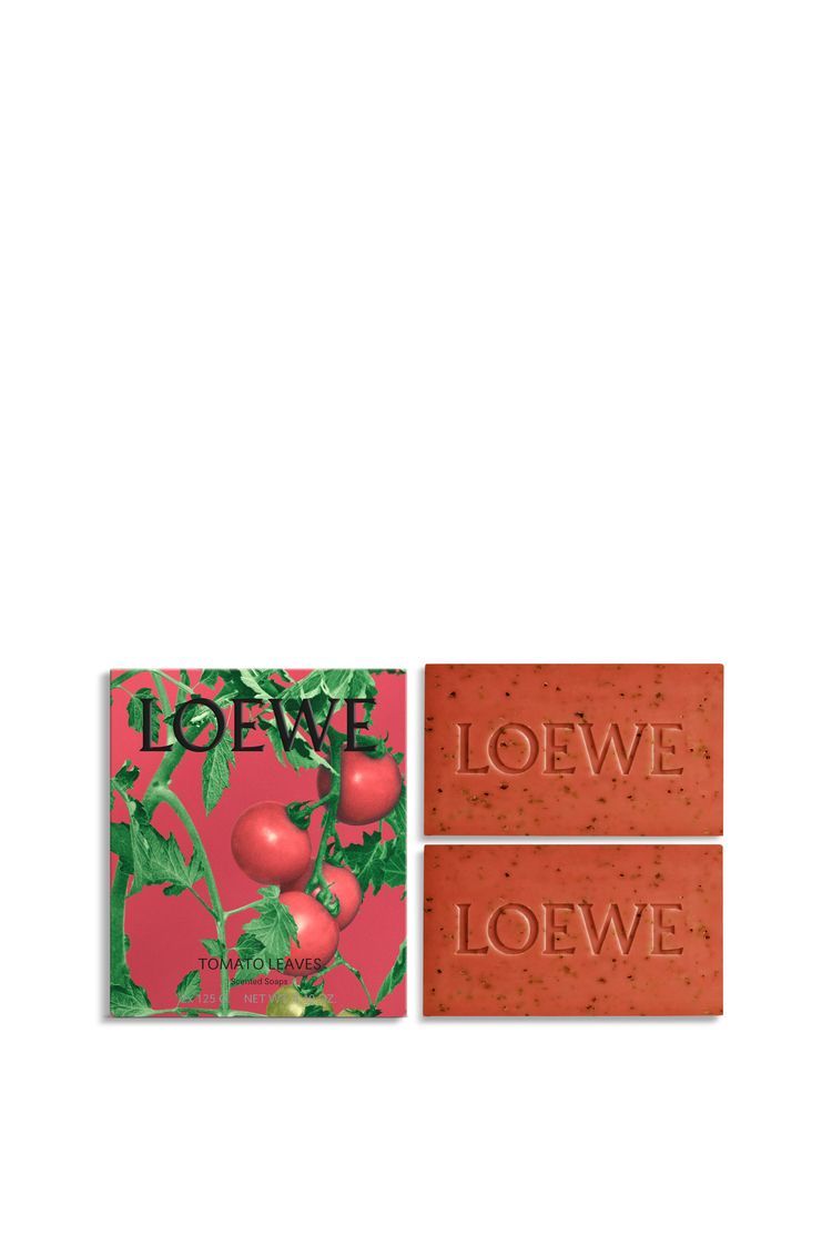 Tomato Leaves Soap Bar Duo Set