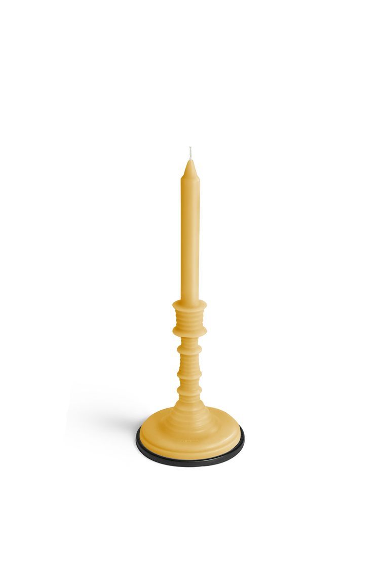 Wasabi wax candleholder