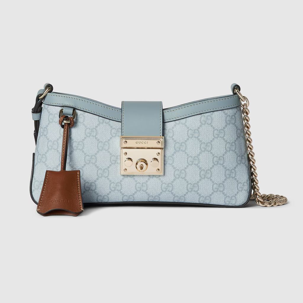 Padlock small shoulder bag