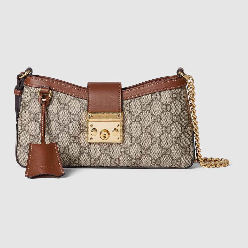 Padlock small shoulder bag