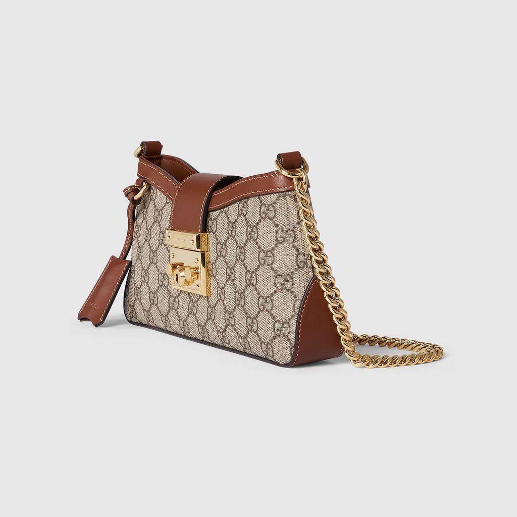 Padlock small shoulder bag