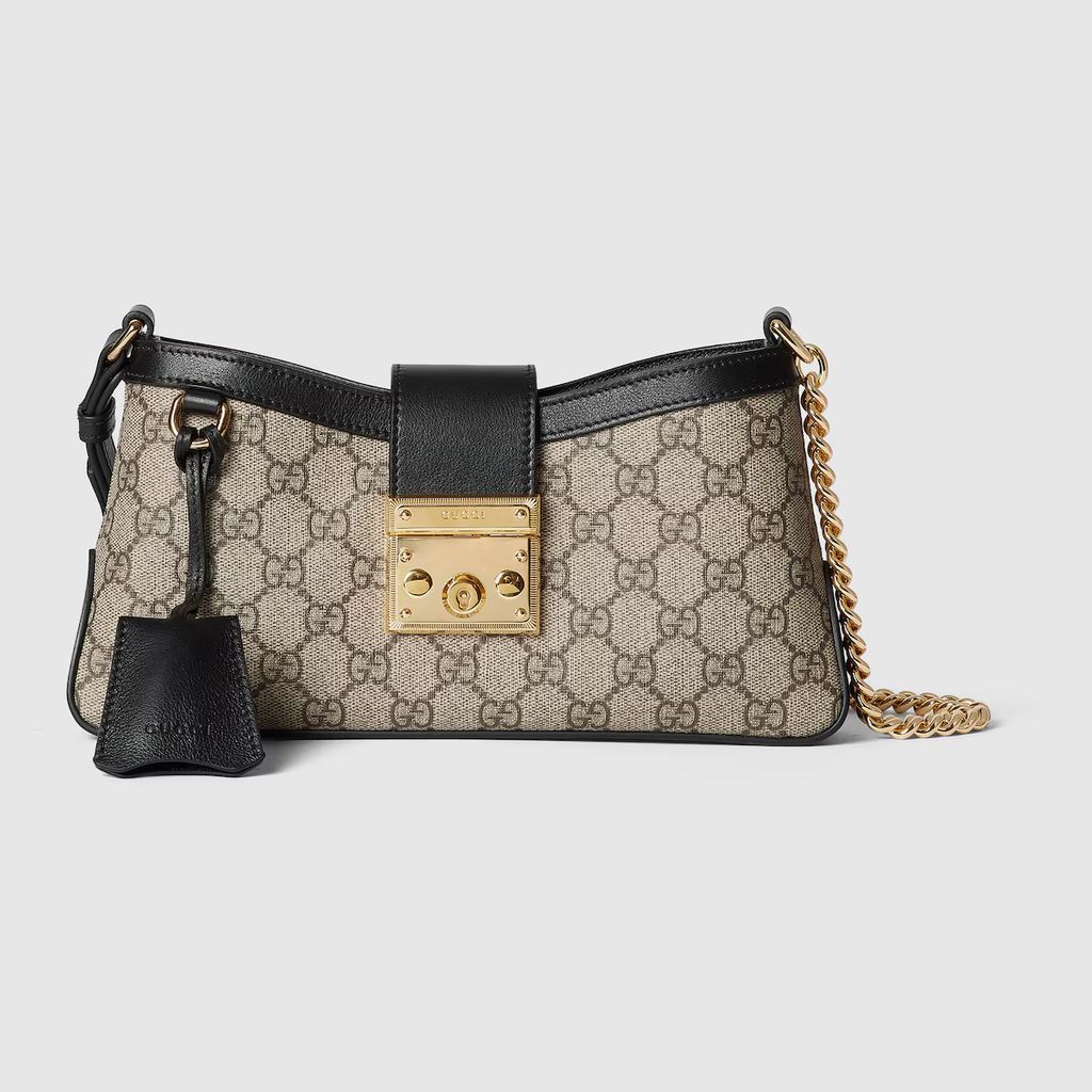 Padlock small shoulder bag
