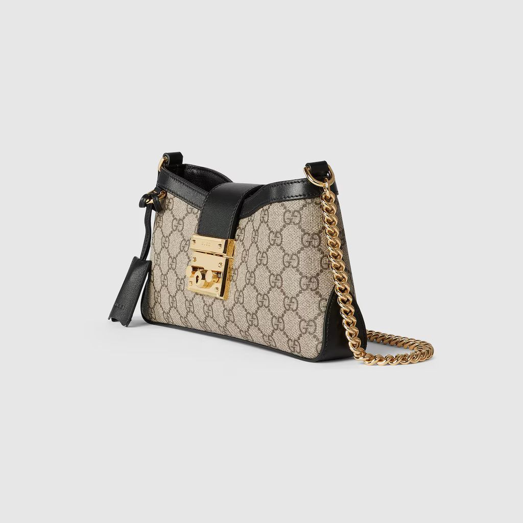 Padlock small shoulder bag