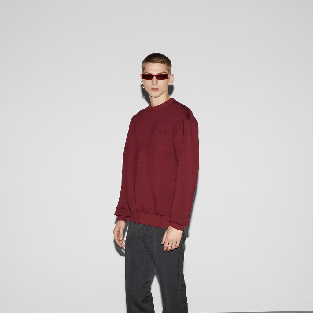 Viscose jersey sweatshirt
